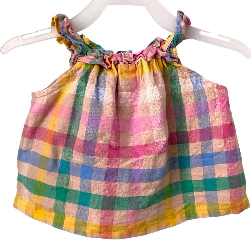 Gap Baby Multicolor Checkered Dress in Size 6/12 Months - Picture 5 of 6